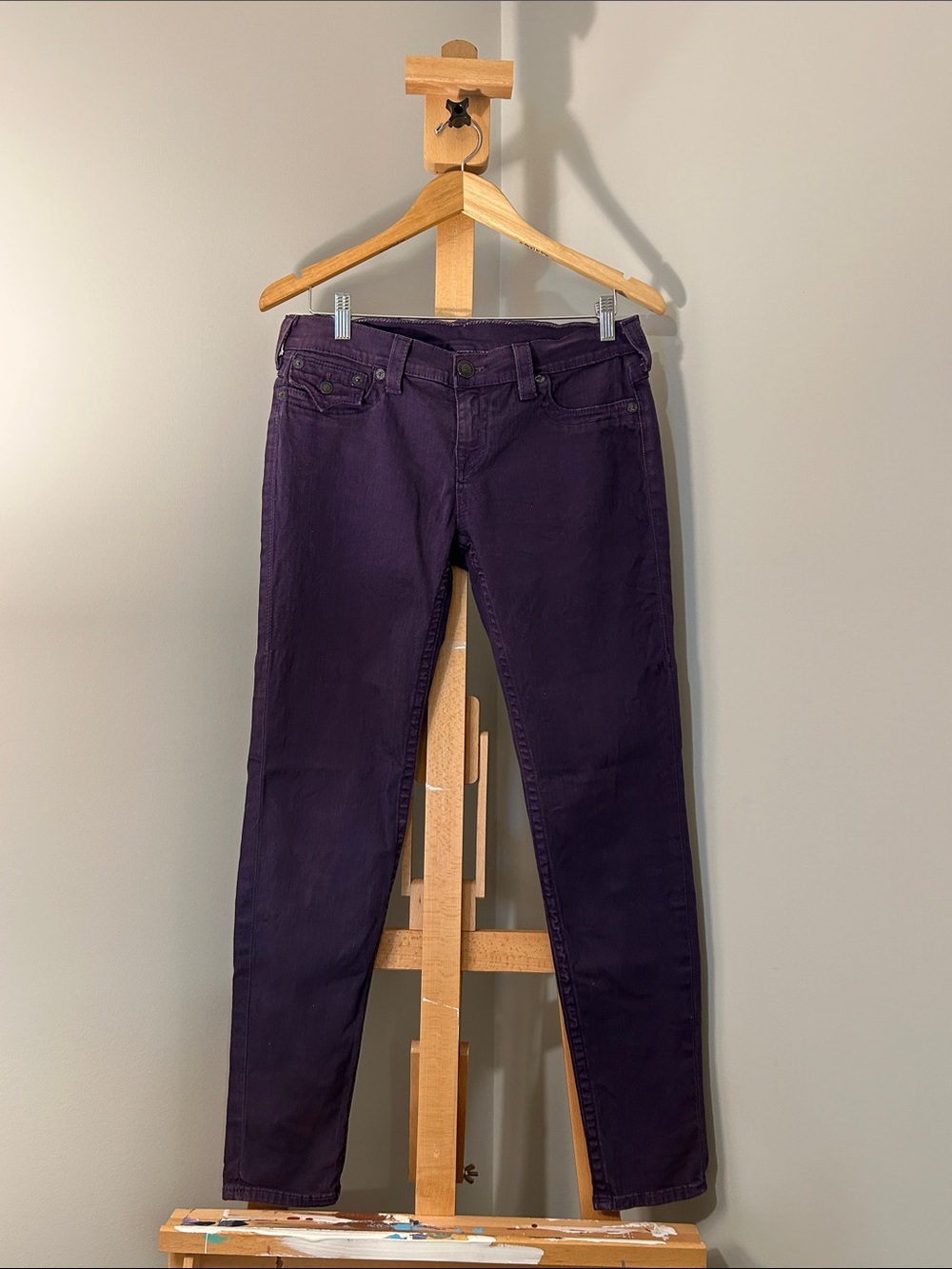 Y2K ARCHIVAL | True Religion | ULTRA LOW RISE “Misty” Skinny Jeans | Size 31